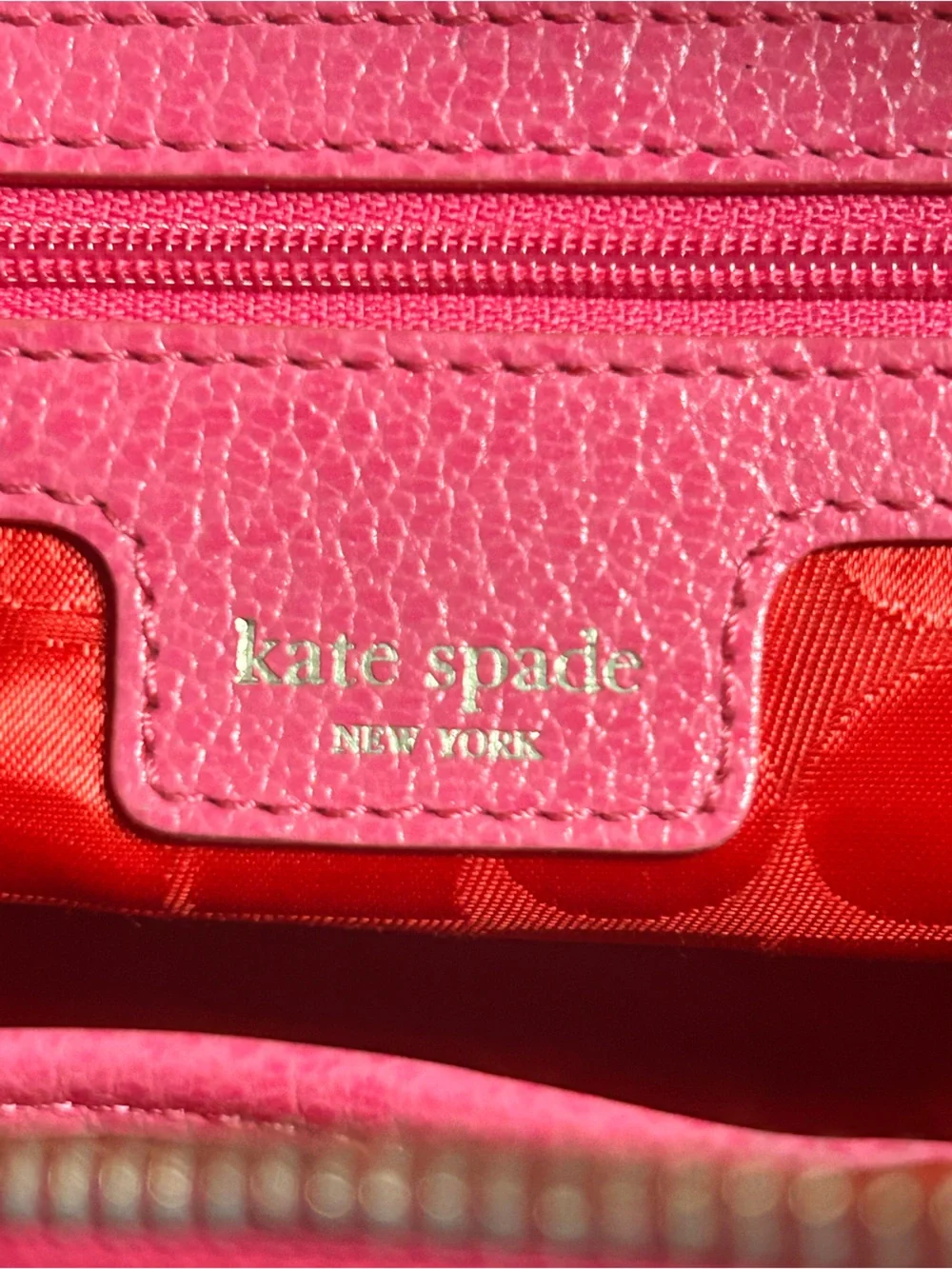 kate spade Hot Pink Nylon Top Handle Bag